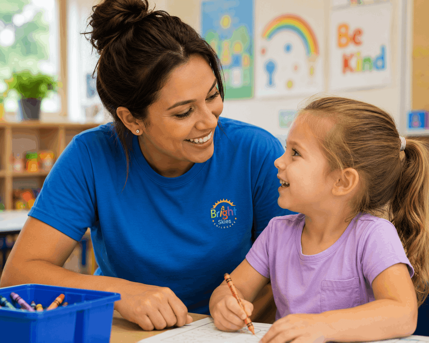 Inside a Bright Skies classroom